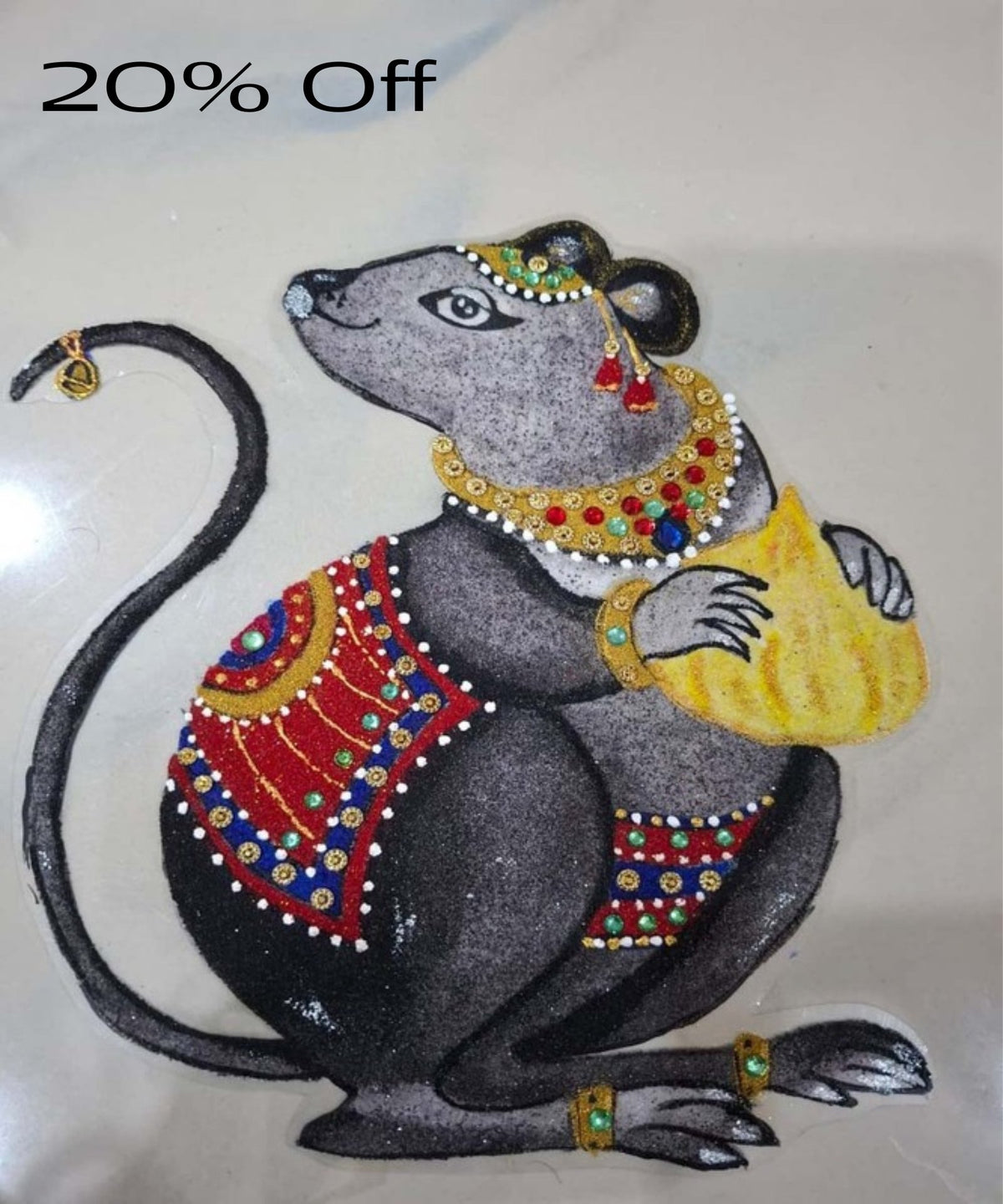 Mushak (गणपती वाहन) Rangoli